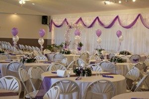 wedding rental is our specialty here at Alaska Event Services