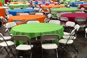 Special Event supplies & rental is our specialty.