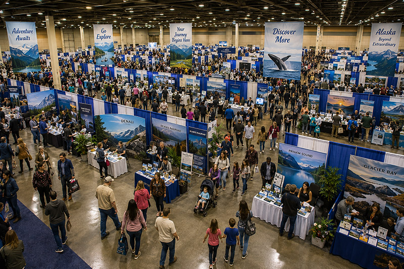 Tradeshow and Expo Event Decor and Equipment Rental in Anchorage Alaska