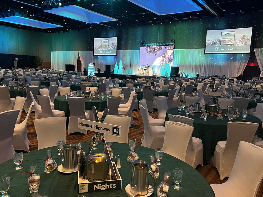 ALASKA EVENT SERVICES ⋆ Event Decorator & Rentals ⋆ (907) 345-8789